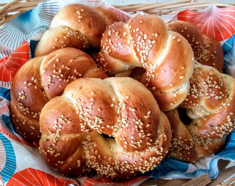 Laugen Sesamringe