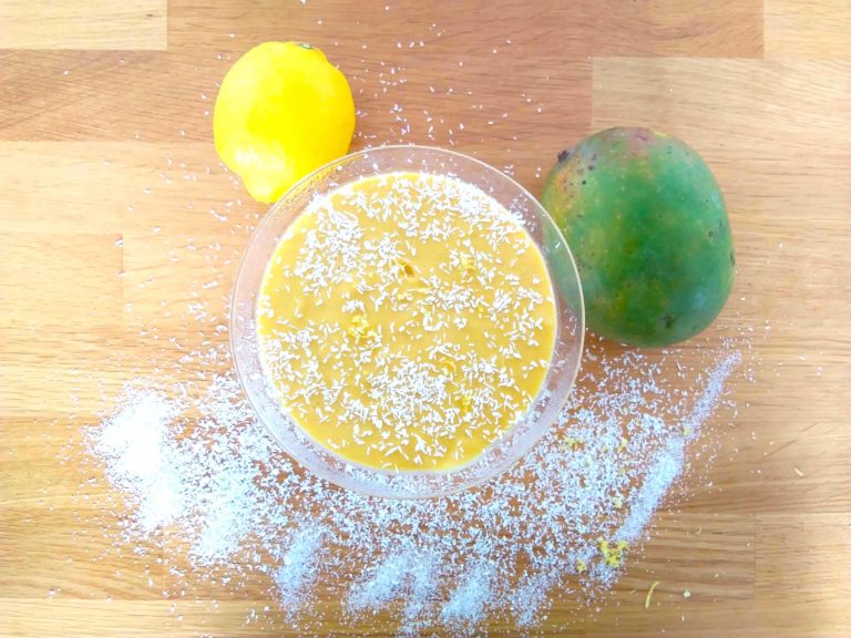 Mango-Kokosnuss-Creme