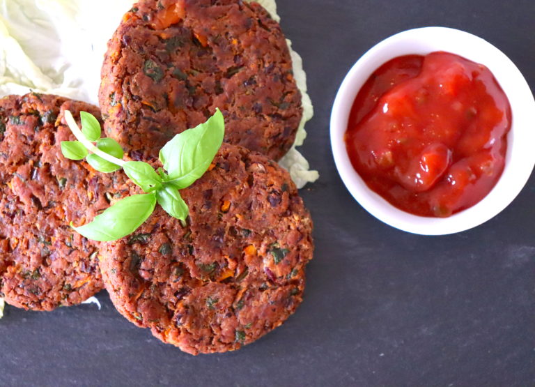 Kidneybohnen Burger