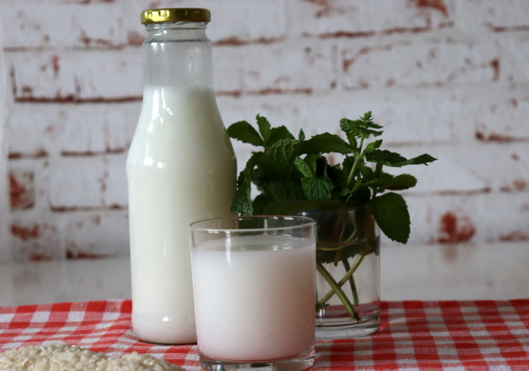 selbst gemachte Reismilch